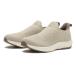  женский ABC SELECTe- Be si- select QS KNIT SLIPON вязаный туфли без застежки W1044 BEIGE LAME