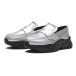 PUMA Puma W LOAFYR METALIC LOAFYR METALIC 408165 ABC-MART ограничение *01SILVER/BK