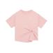 PUMA одежда Puma одежда W ESS ELEVATED COOL FRONT KNOT Short рукав 693768 26ROSY OUTLOOK