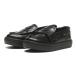  Kids VANS Van z17-22 LOAFER Loafer V2197K BLACK