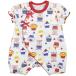  Yu-Mail бесплатная доставка девочка baby Fit все передний открытие короткий рукав небо . материалы новорожденный капкейк рисунок короткий рукав нижнее белье нижнее белье младенец RE- красный ( все 2 цвет )50-60cm