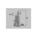 DCZZ322 LIXILto вынос руля ванная мягкая шляпа дверь нижняя часть шарнир дверь . сторона комплект белый 