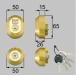 DDZZ3016 LIXIL*to вынос руля дверь набор таблеток (MIWA DN цилиндр ) эллипс DN цилиндр Grace Gold ( ключ дыра верхняя часть. Logo Mark . Gold цвет. )