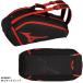 [ Mizuno ] теннис чехол для ракетки 6 шт. входит . soft теннис сумка / soft теннис /MIZUNO (63JD9008) 96 черный × красный 