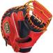 [ Z ] для софтбола catcher mito Pro стойка tasCM правый бросание /ZT25F/ для софтбола перчатка / перчатка Z /ZETT (BRCB30962T) 1964N N черный / красный 