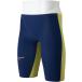 [ Mizuno ]GX*SONIC ROYAL PW.. для половина леггинсы / высокая скорость купальный костюм /.. купальный костюм /MIZUNO(N2MBD001) 84 Estate темно-синий × подсветка желтый 