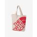 [THE NORTH FACE][THE NORTH FACE]Ramp Tote M лампа большая сумка M/ North Face / внутренний стандартный товар (NM72608) NR натуральный × fire Lee красный 