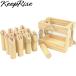 KeepRisemo look outdoor game wooden stick .. easy rule camp outdoors leisure storage case attaching 