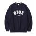 50%OFF Корея бренд 5252BYOIOI передний аппликация безграничный вышивка Logo обратная сторона шерсть Crew * бесплатная доставка 