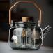gala спот стекло заварной чайник teapot жаростойкий стекло ... заварной чайник Kett ru чай .. есть стеклянная бутылка прямой огонь соответствует 1000mL