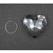  "ловец солнца" детали Heart форма crystal стекло 2.8cm радуга. ангел . свет. энергия sunpa017