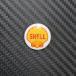 SHELL жестяная банка значок Vintage 