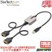 USB-RS232C�V���A���ϊ��P�[�u�� �X�g���[�g USB 2.0�ڑ� 61cm 2�|�[�g D-Sub 9 �s�� �I�X-�I�X FTDI FT232R
