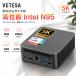  Mini PC VETESA Intel N95 no. 12 поколение Windows11 Office установка память 8GB/16GB SSD256GB/512GB UHD 5K соответствует HDMI DP проводной LAN компактный супер-легкий маленький размер настольный PC