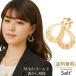 イヤリング レディース ティアドロップ透かしモチーフ ピアス風イヤリング