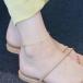 �A���N���b�g K18 ���f�B�[�X �S�[���h 18�� 18k 2�A�`�F�[�� �~���[�{�[�� 20.5cm ����