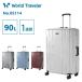  Ace официальный чемодан Carry кейс L размер 1 неделя рама модель стопор World Travelersag отсутствует 2 05114
