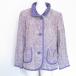 #anc KB FURke- Be fur Ram leather jacket purple series sheep leather beautiful goods lady's [714887]