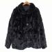 #wnc норка меховое пальто чёрный серия двусторонний женский [818582]