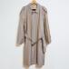 #wxc Lanvin LANVIN пальто H50-26 светло-коричневый тон отложной воротник глянец ремень имеется подкладка имеется соотношение крыло длинный мужской [819405]