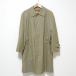 #wnc Burberry BURBERRY пальто одноцветный отложной воротник соотношение крыло покрой подкладка имеется хаки мужской [849171]