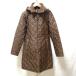 #wnc Lavenham LAVENHAM пальто 36 чай с хлопком стеганое полотно женский [854004]