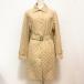 #wnc Burberry BURBERRY пальто 11 оттенок бежевого стеганое полотно ремень имеется женский [856147]