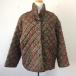 #wnc Christian Dior спорт ChristianDior SPORTS жакет зеленый красный стеганое полотно с хлопком Vintage женский [930565]
