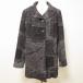 #wnchitosi Tamura HITOSHI TAMURA пальто серый серия крепдешин с хлопком Denim рисунок женский [931929]
