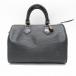 #apb Louis Vuitton LOUISVUITTON ручная сумочка Mini сумка "Boston bag" epi speedy 28 чёрный Франция производства [945892]