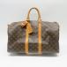 #apb Louis * Vuitton LOUIS VUITTON сумка "Boston bag" монограмма ключ poru45 светло-коричневый тон путешествие портфель унисекс [954155]