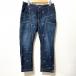 #anc Cube Cube senso Uni koCube-Cube sensounico брюки 40 темно-синий Denim способ вышивка Snoopy Peanuts женский [958308]