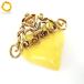 #anza Christian Lacroix ChristianLacroix брошь Heart Gold желтый цвет женский [983323]