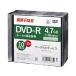 Buffalo ���w���f�B�A DVD-R [�@�l����/PC�f�[�^�p/4.7GB/10��+2��] (RO-DR47D-012CWZ)