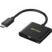 Buffalo USB3.2 Gen1 Type-C ɥ꡼ [SDmicroSD/10cm֥] ԥ֥å (BSCR110U3CBK)