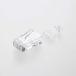 ELECOM собственное производство для RJ45 коннектор [Cat6A*Cat6 для / одиночный линия *yoli линия specification / load балка есть /100 штук входит ] (LD-6RJ45T100/L)