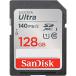 SanDisk 128GB Ultra SDXC UHS-I Memory Card - Up to 140MB/s, C10, U1, Full HD, SD Card - SDSDUNB-128G-GN6IN¹͢