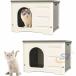  маленький размер собака кошка house собачья конура вне кошка house водонепроницаемый вентиляция . хорошо кошка кошка домашнее животное house сборка домашнее животное house zonchi- домик для кошек модный наружный выдерживающий -слойный . защищающий от холода навес . способ 