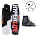 2024 HYPERLITE высокий перлит вейкбординг крепление комплект WAKEBOARD STATE 2.0 130 + REMIX BINDING 4-8 (23-26cm)