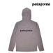PATAGONIA �p�^�S�j�A �L���v���[�� �N�[�� �f�C���[ �t�[�f�B �L���X�e�B���O ���S CAPILENE COOL DAILY HOODY CASTING LOGO MYGX MAY GREY X-DYE 45467