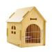  собачья конура из дерева house салон house маленький размер собака средний собака большой собака крепкий тепловая защита защищающий от холода .. место сопутствующие товары модный ... надеты .. из дерева собака .