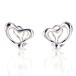  Tiffany серьги SV925 Open Heart 11.2g sterling серебряный ушной зажим akto one 