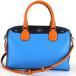  Coach сумка цвет блок be сеть Mini sa che ruF37708 2WAY темно-синий × голубой × orange Mini Boston сумка на плечо наклонный ..akto one 