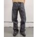 NVRFRGTneva- four geto26SS 3D TWISTED JEANS 3.0 (RAW INDIGO) кручение Denim широкий Denim rigid Denim цельный разрезание 