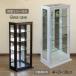  glass collection case width 44cm height 100cm the back side mirror attaching high type 