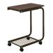  bed стол прикроватный стол стол 50cm×30cm steel Wagon UYS-08 грецкий орех (WAL)