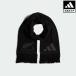  limited time SALE 04/19 17:00~04/22 16:59 goods can be returned Adidas official accessory scarf adidas all black s scarf 