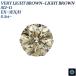 ��������� �ԥ��� (�Ҽ���) 0.5ct�� VERY LIGHT BROWN��LIGHT BROWN SI2��I1 3EX H��EX �ץ���� Pt �����ƥ����� ��������ɥԥ��� ������ԥ���