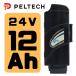 PELTECH ���ѥХåƥ꡼ 12Ah �ڥ�ƥå� ��ư�������ȼ�ž������ 24V-12Ah ������।����Хåƥ꡼ ������।�������� ��������