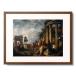 Хˡѥѥˡ Giovanni Paolo Pannini Antike Ruinen mit Janus-Tor, Vesta-Tempel und Reiterstandbild Marc Aurels. 1743